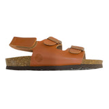 Genuins Schlichter Slipper mit Riemen und Lederschnalle für Kinder