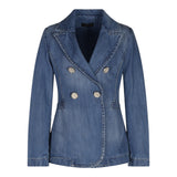 Fun & Fun Giacca In Denim Tinta Unita per Bambina FNJJK16541 BLU FUN & FUN 