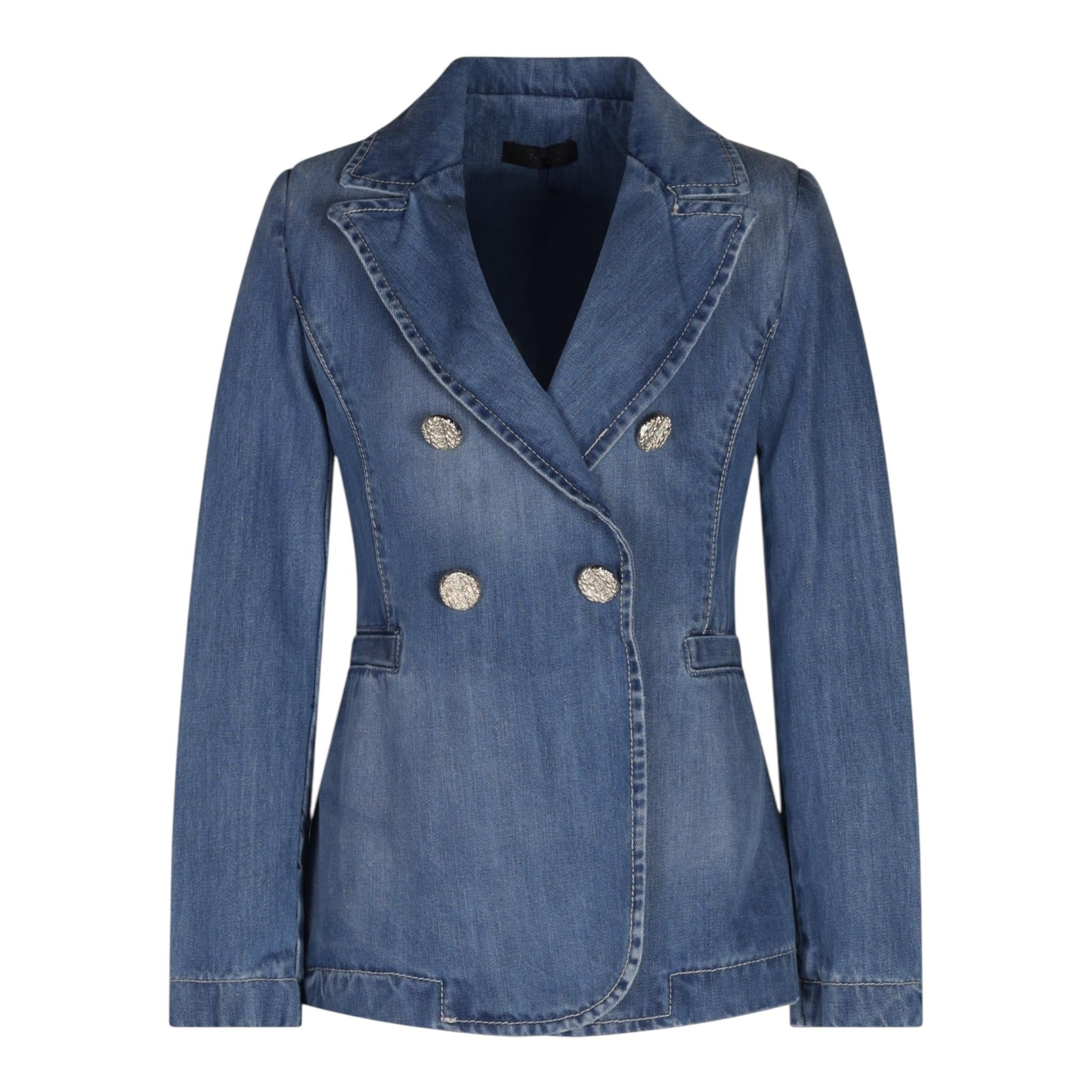 Fun & Fun Giacca In Denim Tinta Unita per Bambina FNJJK16541 BLU FUN & FUN 