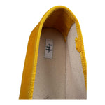 Il Gufo Ballerina Friuliana Tinta Unita In Velluto per Bambina P25XD0022VELLT ARANCIONE IL GUFO 