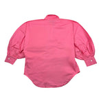Marc Ellis Camicia Manica Lunga tinta unita con Logo Rosa per Bambina JMJSH15131 ROSA MARC ELLIS 