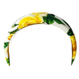 Dolce &amp; Gabbana Weißes Stirnband mit Fantasy-Print für Mädchen