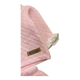 CALAMARO completo 2pz maglia-coulotte tinta unita Rosa per Neonata 11007 ROSA CALAMARO 