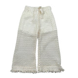Lalalu' Pantalone Tinta Unita Traforato per Neonata PTL80PBX BEIGE LALALU' 