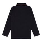 Emporio Armani Polo Tinta Unita con Bottoni per Bambino 8N4FB5 NERO EMPORIO ARMANI 