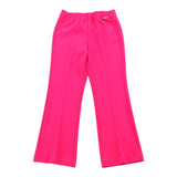 Twinset Einfarbige Schlaghose mit elastischer Taille Fuchsie für Mädchen
