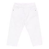 Trussardi Pantalone Tinta Unita con Elastico In Vita per Neonato TIP25060PAXX BIANCO TRUSSARDI 