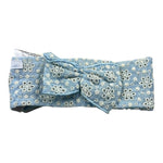 Nanan Fascia Capelli In Pizzo Sangallo Azzurro Per Neonata E24578 AZZURRO NANAN 