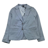 Please Einreihige, schlichte Jacke in Hellblau für Jungen
