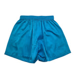 Met Short Tinta Unita con Elastico In Vita per Bambina ME230 AZZURRO MET 