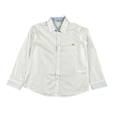 Le Bebe' Camicia Tinta Unita con Logo per Neonato LBB4095 BIANCO LE BEBE' 