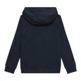 TOMMY HILFIGER felpa tinta unita con zip e cappuccio Blu per Bambino KS0KS00421 BLU TOMMY HILFIGER 