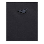 Emporio Armani T-Shirt Girocollo Tinta Unita con Logo per Bambino EB000166X BLU EMPORIO ARMANI 