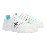 Chiara Ferragni Sneakers einfarbig mit Glitzer und weißem Logo für Mädchen