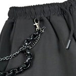 Over-D Pantalone Tinta Unita con Elastico In Vita per Bambino OK405PN NERO OVER-D 