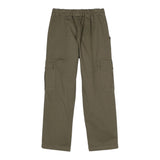 Dondup Cargohose einfarbig mit elastischer Taille grün für Jungen