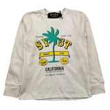 STAY STREET shirt girocollo tinta unita constampe Bianco per Bambino TB807ML BIANCO STAY STREET 