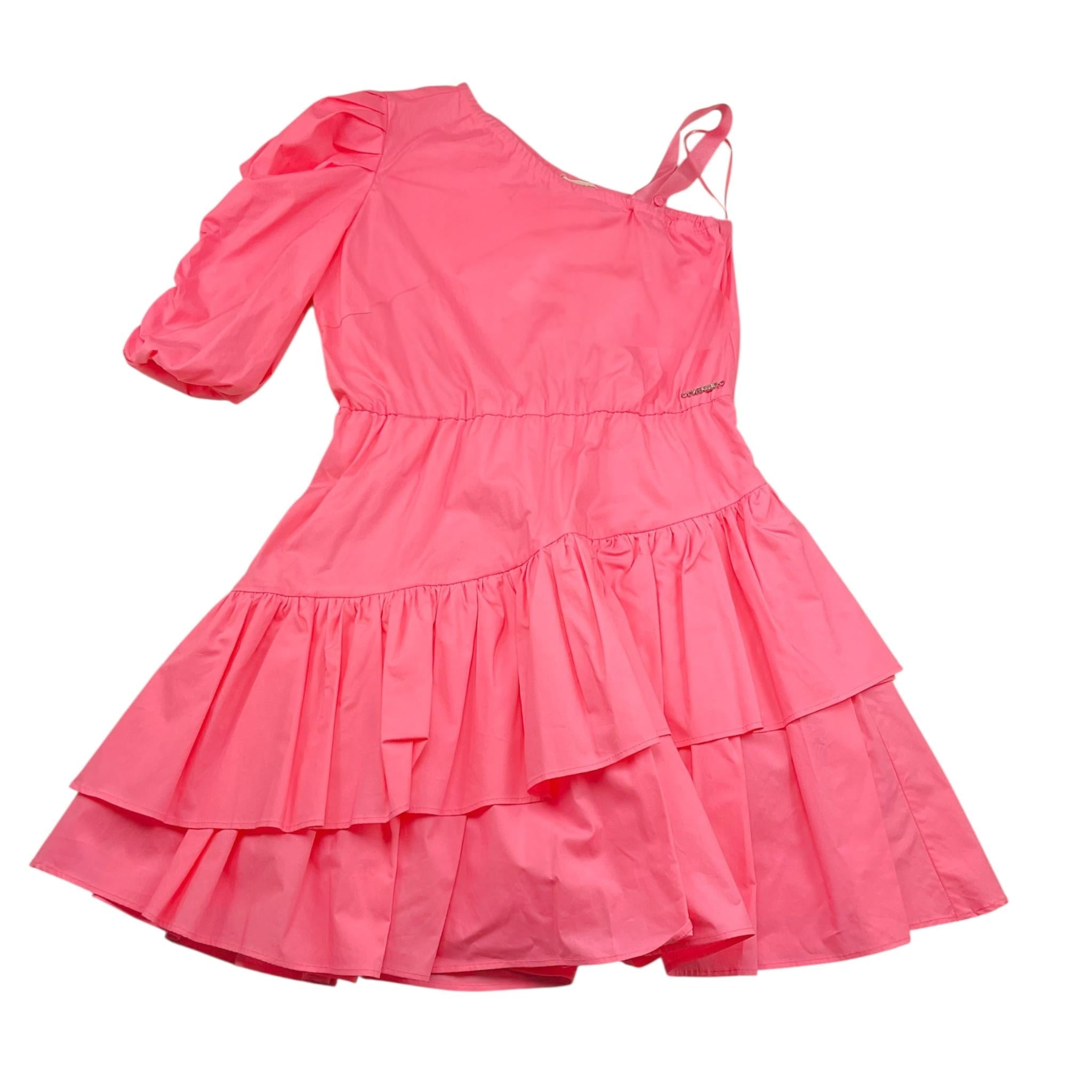 Twinset Abito Monospalla Tinta Unita per Bambina 221GJ2Q10 ROSA TWINSET 