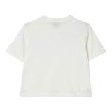 Fay T-Shirt Tinta Unita con Stampa per Bambino FW8A21 PANNA FAY 