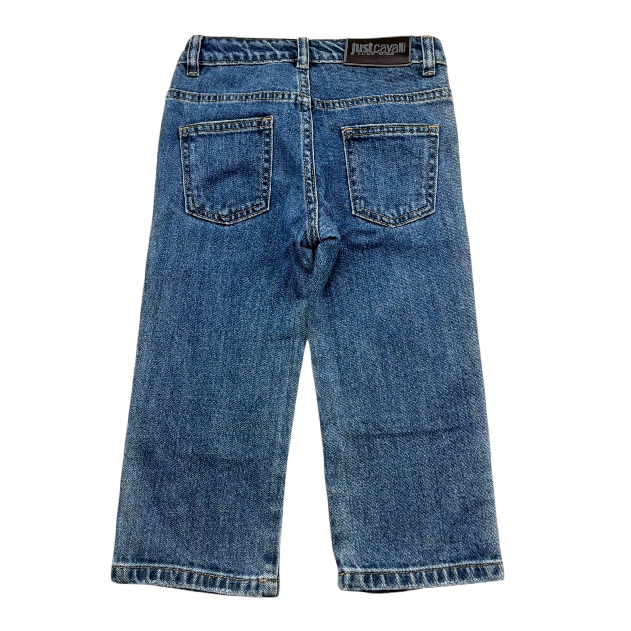 Just Cavalli Jeans Tinta Unita  per Neonato JIP26141JE BLU JUST CAVALLI 