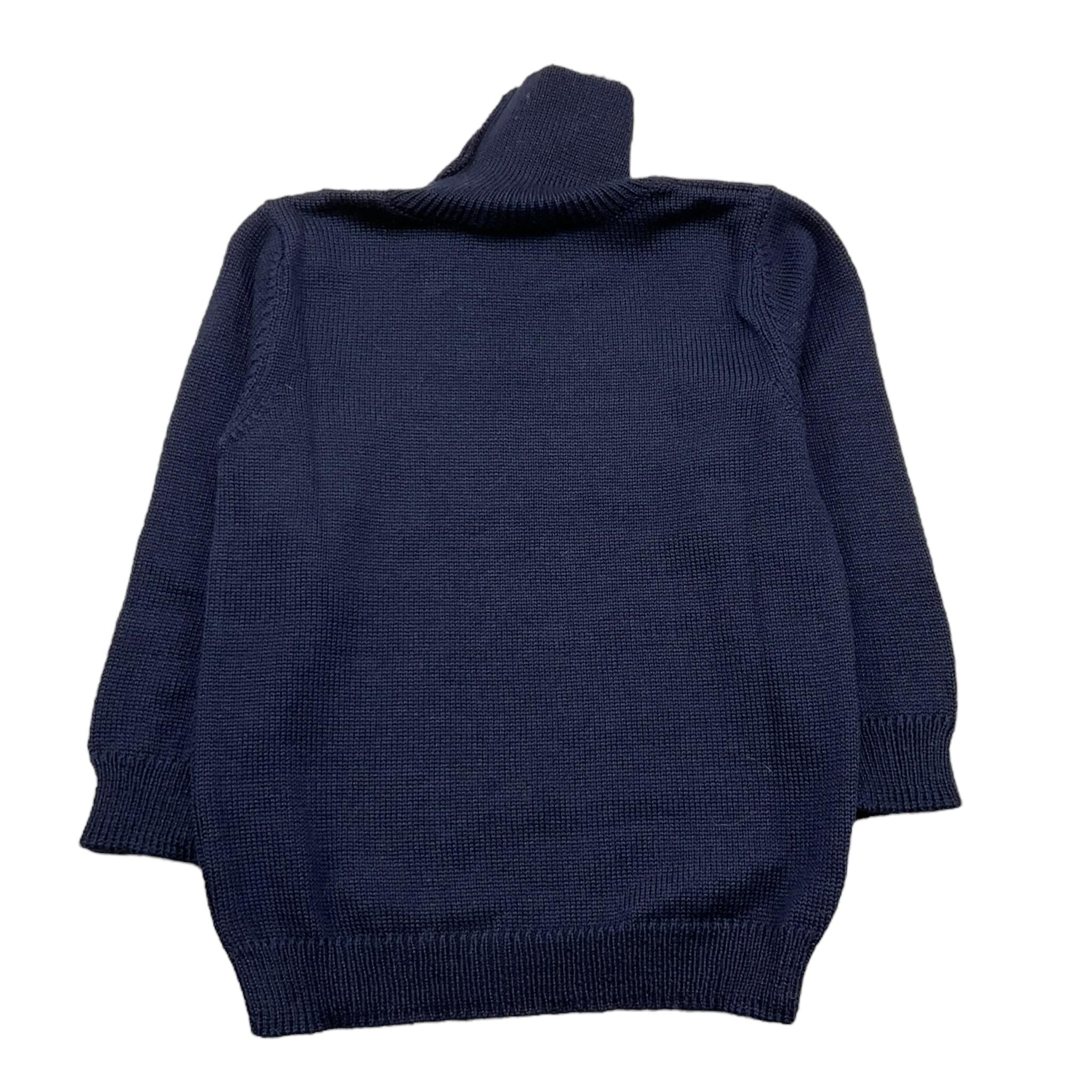 LITTLE BEAR maglia collo alto tinta unita Blu per Neonato 5154 BLU LITTLE BEAR 