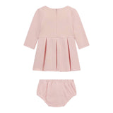 GUESS set abito tinta unita con pailettes-coulotte Rosa per Neonata A4BK01KAUH0 ROSA GUESS 