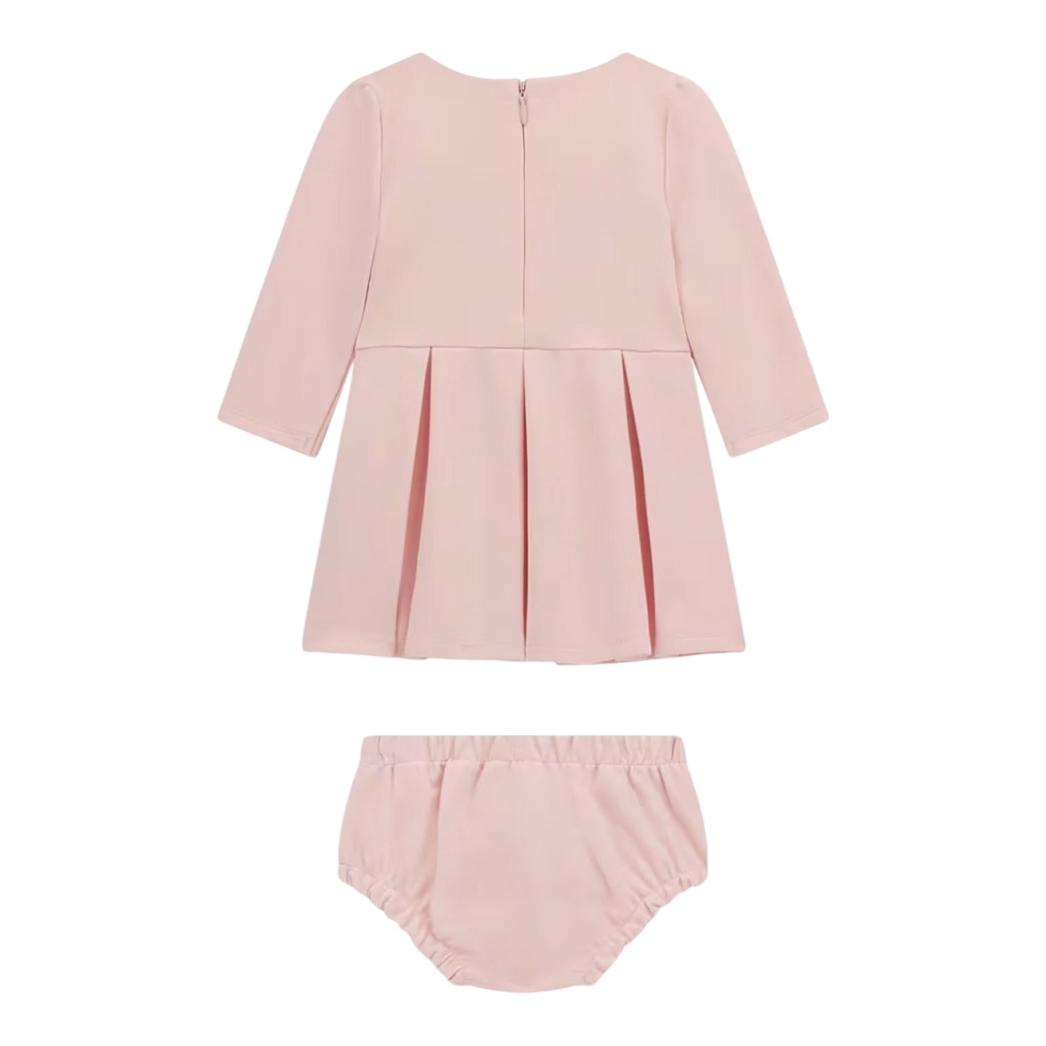 GUESS set abito tinta unita con pailettes-coulotte Rosa per Neonata A4BK01KAUH0 ROSA GUESS 