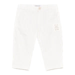 Moschino Pantalone Fantasia A Righe per Neonato MUP05N BIANCO/BEIGE MOSCHINO 