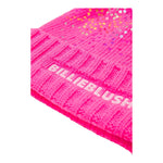 BillIEBLUSH cappello tinta unita con pon pon Rosa fluo per Bambina U20605 ROSA FLUO BillIEBLUSH 