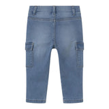 Mayoral Jeans Tinta Unita con Tasconi per Bambino 1578J AZZURRO MAYORAL 