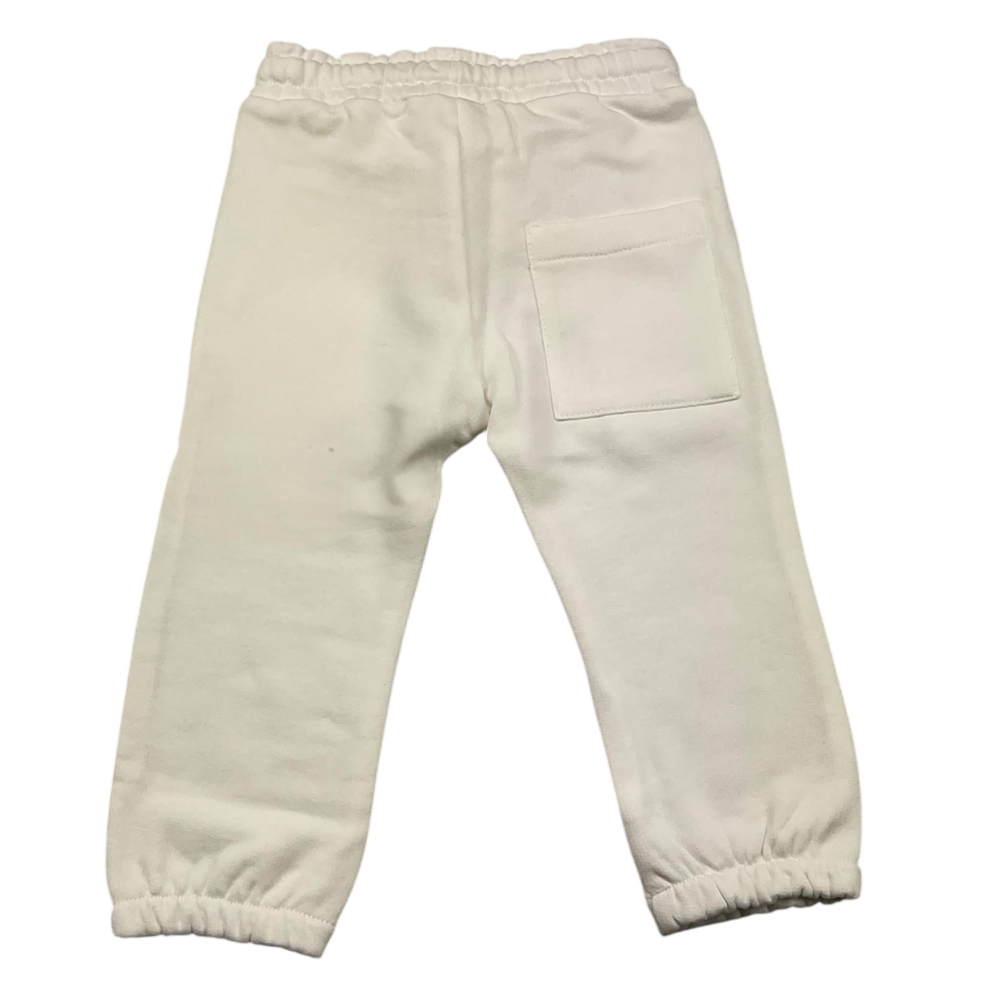 M+E' pantalone tuta tinta unita Bianco per Neonato UEM0407 BIANCO M+E' 