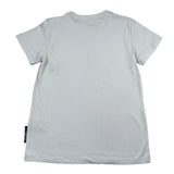 John Richmond T-Shirt Girocollo Tinta Unita con Logo per Bambino RGP26049TS AZZURRO JOHN RICHMOND 