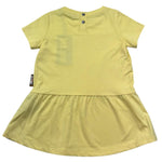 Just Cavalli Abito Mezza Manica Tinta Unita con Logo per Neonata JIP26026VE GIALLO JUST CAVALLI 