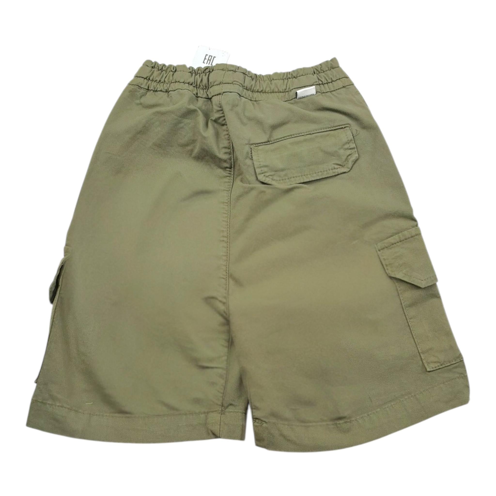 Paolo Pecora Bermuda Tinta Unita con Elastico In Vita per Neonato PP3995XX VERDE PAOLO PECORA 