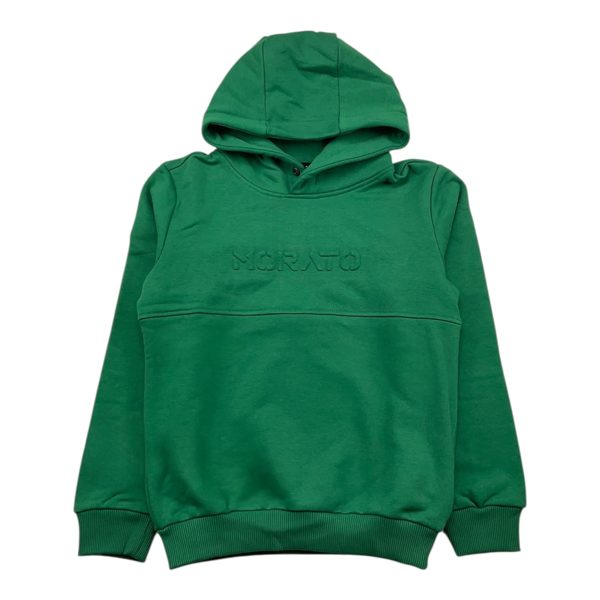 ANTONY MORATO felpa chiusa con cappuccio tinta unita Verde per Bambino MKFL00463 VERDE ANTONY MORATO 