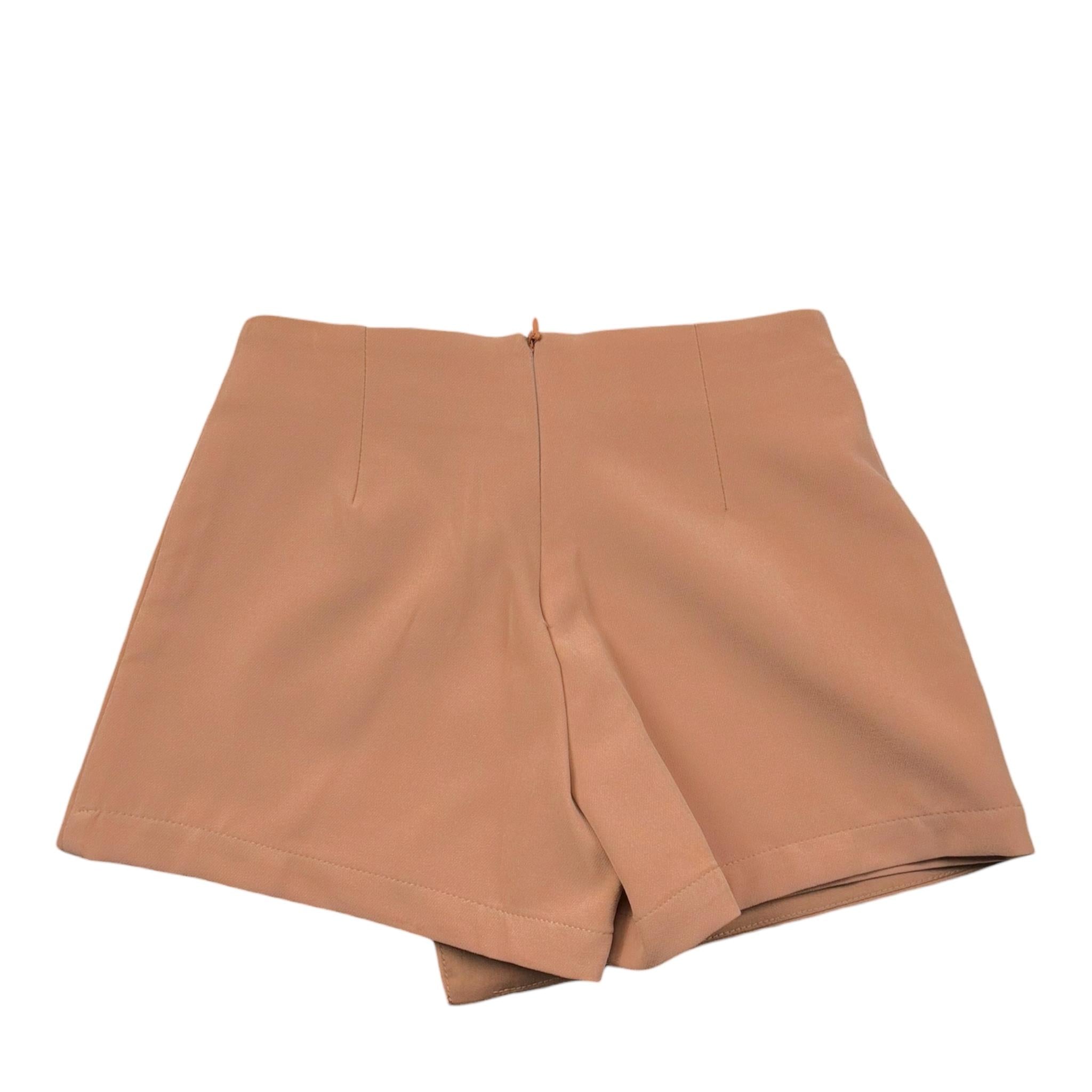 Fun & Fun Short Finta Gonna Tinta Unita per Bambina FNCBSO16400 BISCOTTO FUN & FUN 