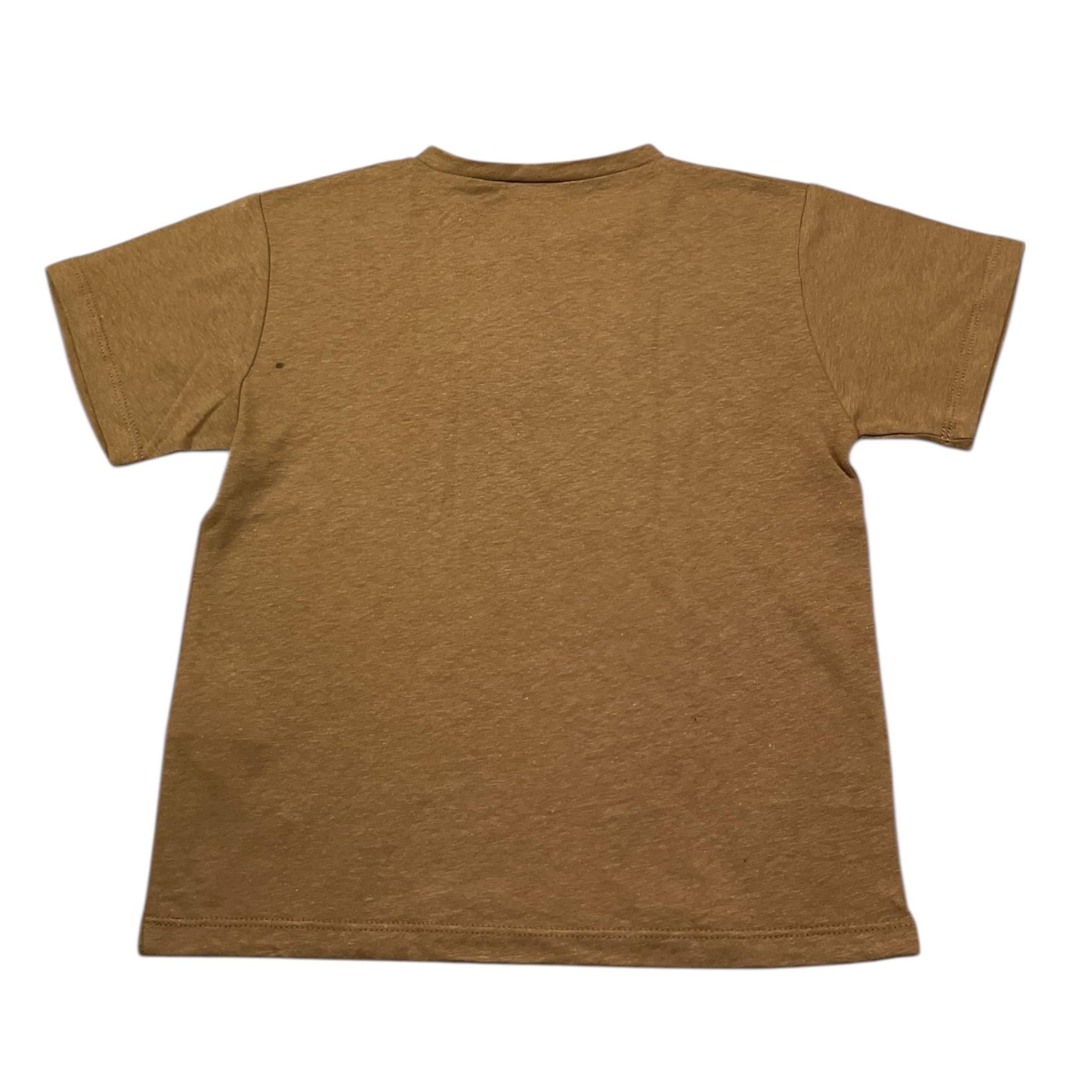 Manuel Ritz T-Shirt Girocollo Tinta Unita per Bambino MR2880J CAMMELLO MANUEL RITZ 