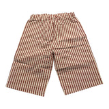 Zhoe &amp; Tobiah Rot gestreifte einfarbige Bermuda-Shorts für Jungen
