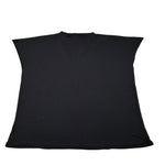Nera 20.52 T-Shirt Tinta Unita Scollo A V per Bambina N15455 NERO NERA 20.52 