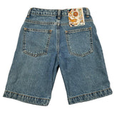 Just Cavalli Bermuda In Denim Tinta Unita con Girovita Regolabile per Bambino JBP26087BE BLU JUST CAVALLI 