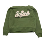 SAINT BARTH felpa tinta unita con cappuccio Verde per Bambina MINDYY VERDE SAINT BARTH 