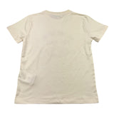 GOLDEN GOOSE t-shirt girocollo tinta unita con stampa Beige per Bambino GKP0103P BEIGE GOLDEN GOOSE 