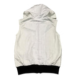 Balmain Ärmelloses Sweatshirt Einfarbig Mit Kapuze Weiß Für Jungen