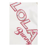 Monnalisa Canotta Girocollo Tinta Unita con Stampa per Bambina 113607AF BIANCO MONNALISA 