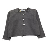 ILFAROBIMBI cardigan tinta unita con bottoni in contrasto Grigio per Bambino IFB50204S GRIGIO ILFAROBIMBI 