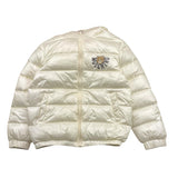 MOSCHINO giubbino tinta unita con zip e cappuccio Bianco per Bambina HUS05F BIANCO MOSCHINO 