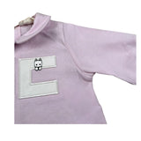 Elisabetta Franchi Tutina Manica Lunga Tinta Unita con Ricami per Neonata ENTU131X LILLA ELISABETTA FRANCHI 