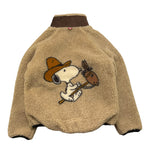 SAINT BARTH giubbino tinta unita con zip e contrasti Beige per Bambino KEYSTONE BEIGE SAINT BARTH 
