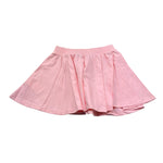 Moschino Gonna Tinta Unita con Stampa per Bambina HDJ047 ROSA MOSCHINO 