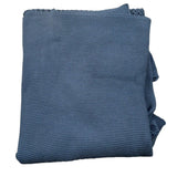 Le Coconne Coperta Tinta Unita con Fiocco per Neonata LCNNNN AZZURRO LE COCONNE 